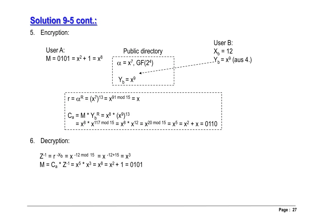 solution 9 5 cont