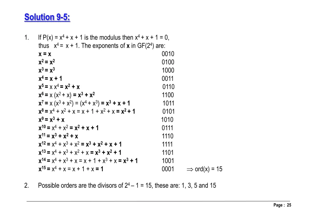 solution 9 5
