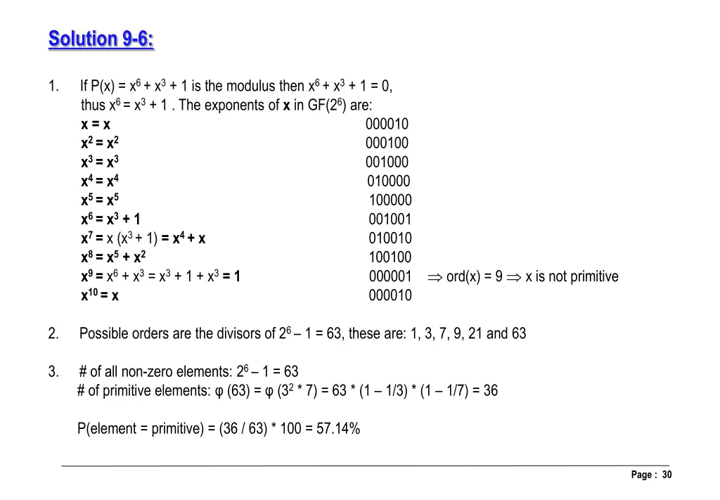 solution 9 6
