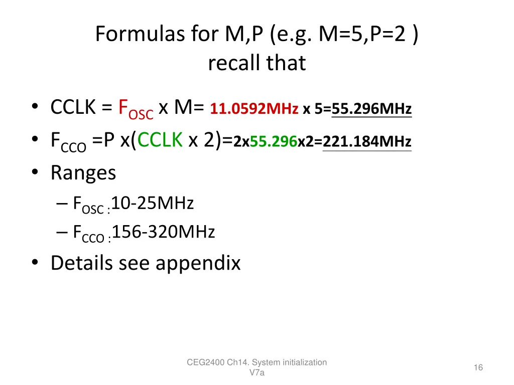 formulas for m p e g m 5 p 2 recall that