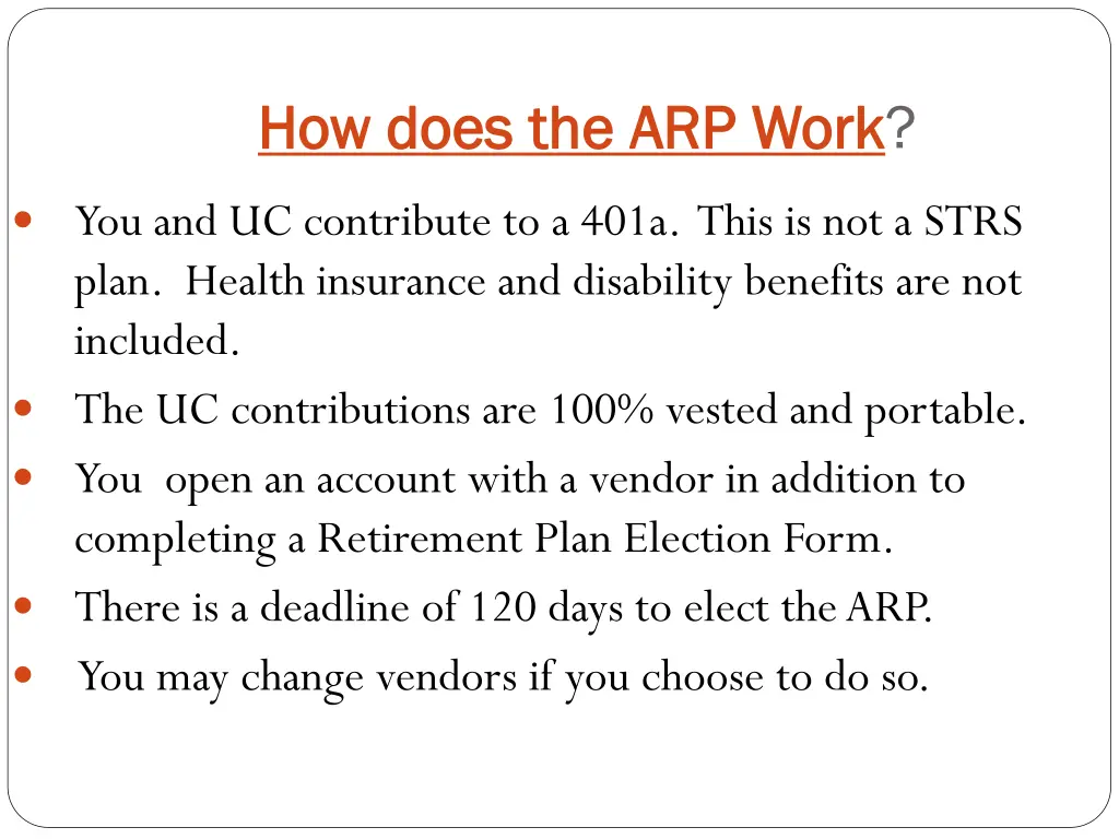 how does the arp work how does the arp work