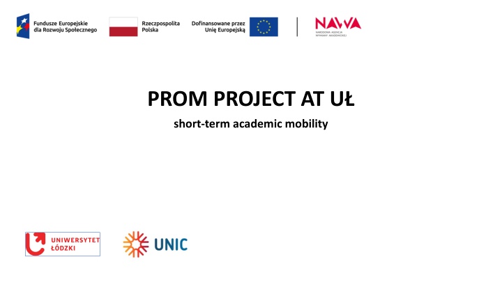prom project at u