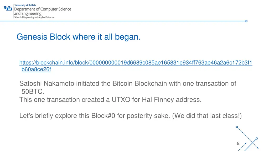 genesis block where it all began