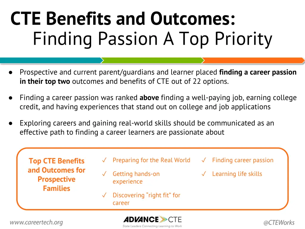 cte benefits and outcomes finding passion