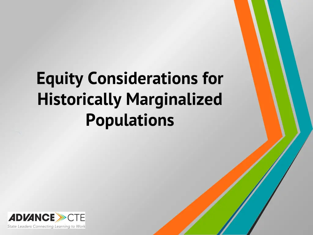 equity considerations for historically