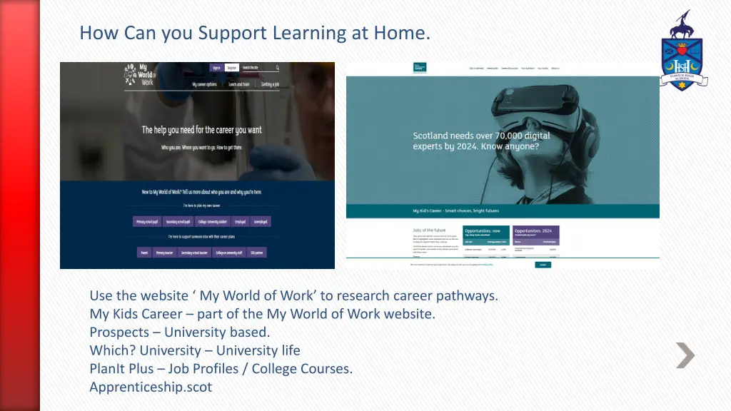 how can you support learning at home