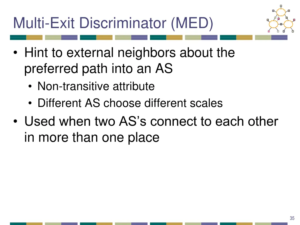multi exit discriminator med