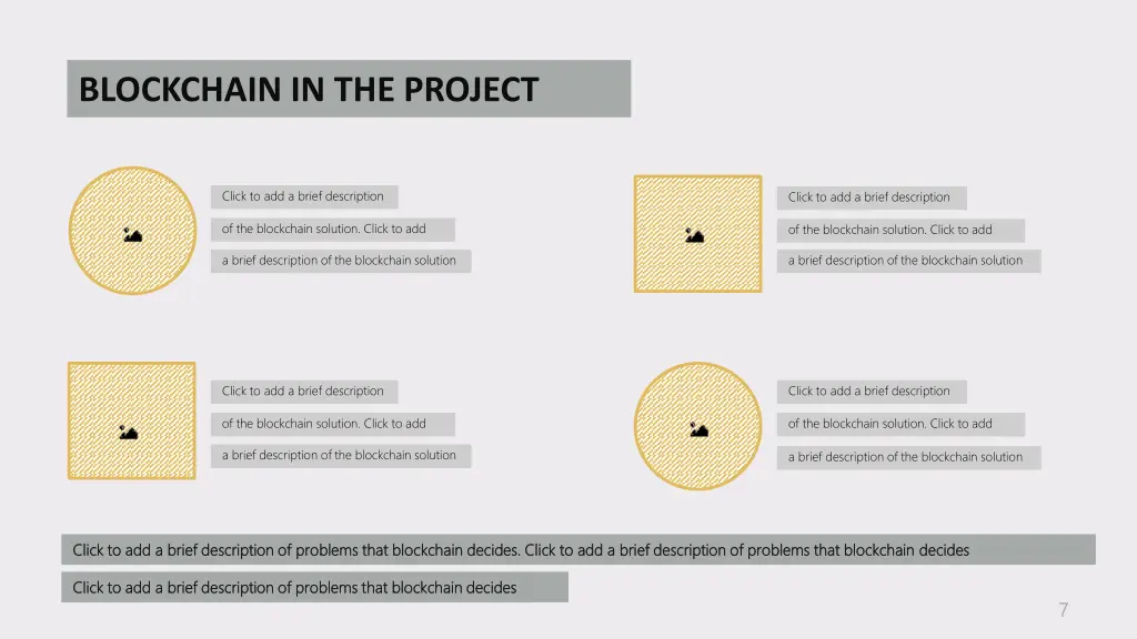 blockchain in the project