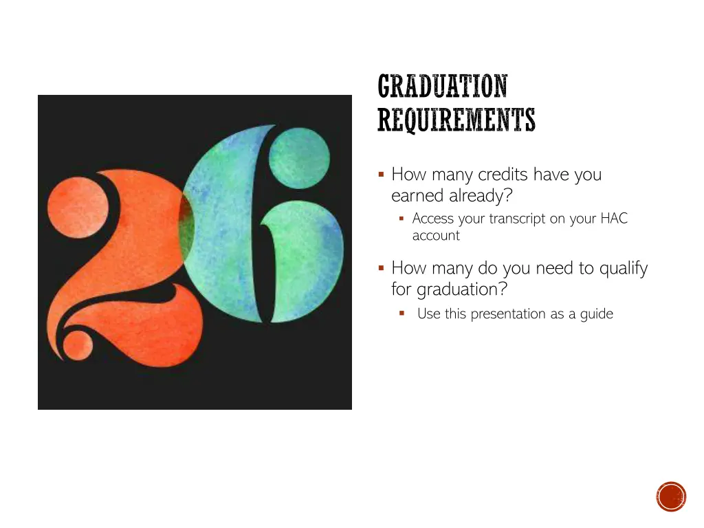 graduation requirements