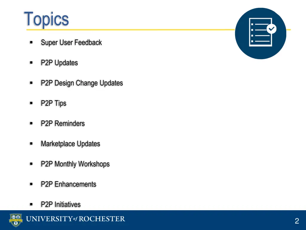 topics