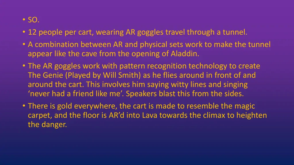 so 12 people per cart wearing ar goggles travel
