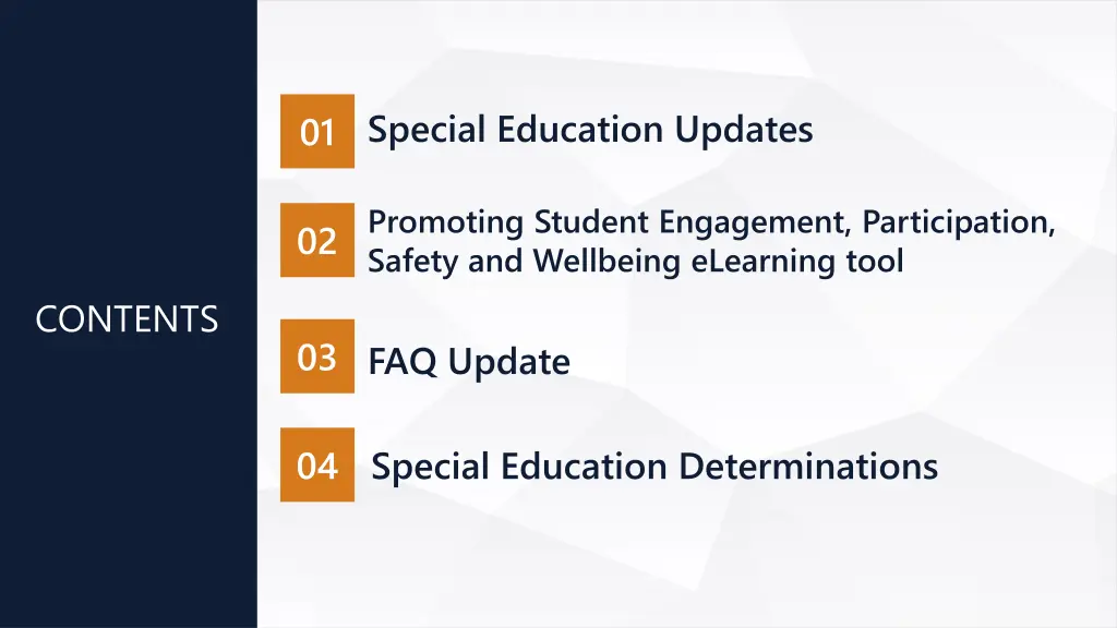 special education updates