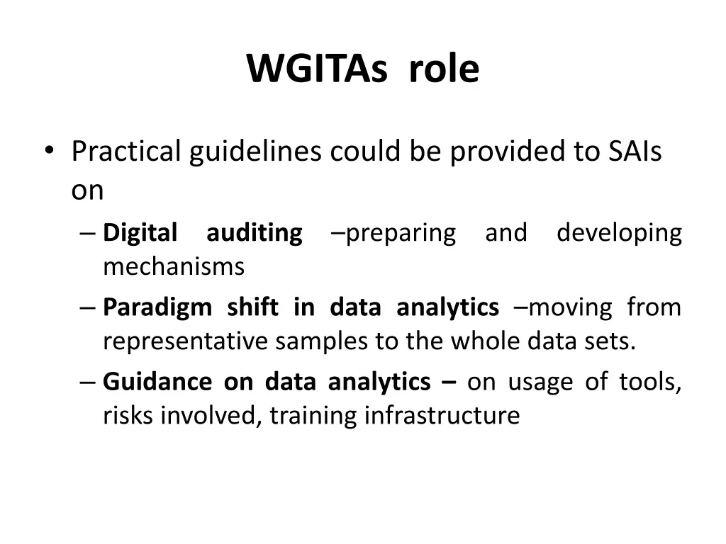 wgitas role 1