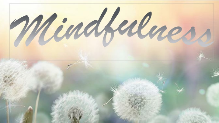 mindfulness