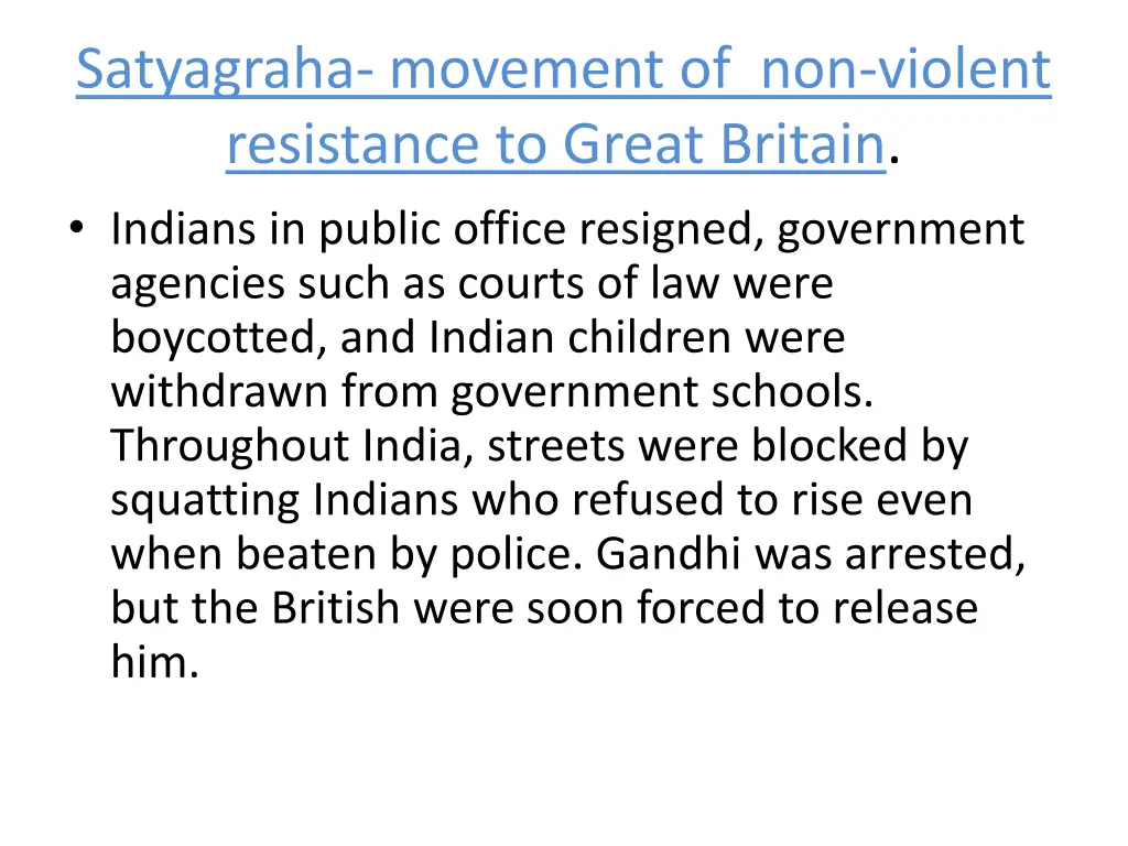 satyagraha movement of non violent resistance