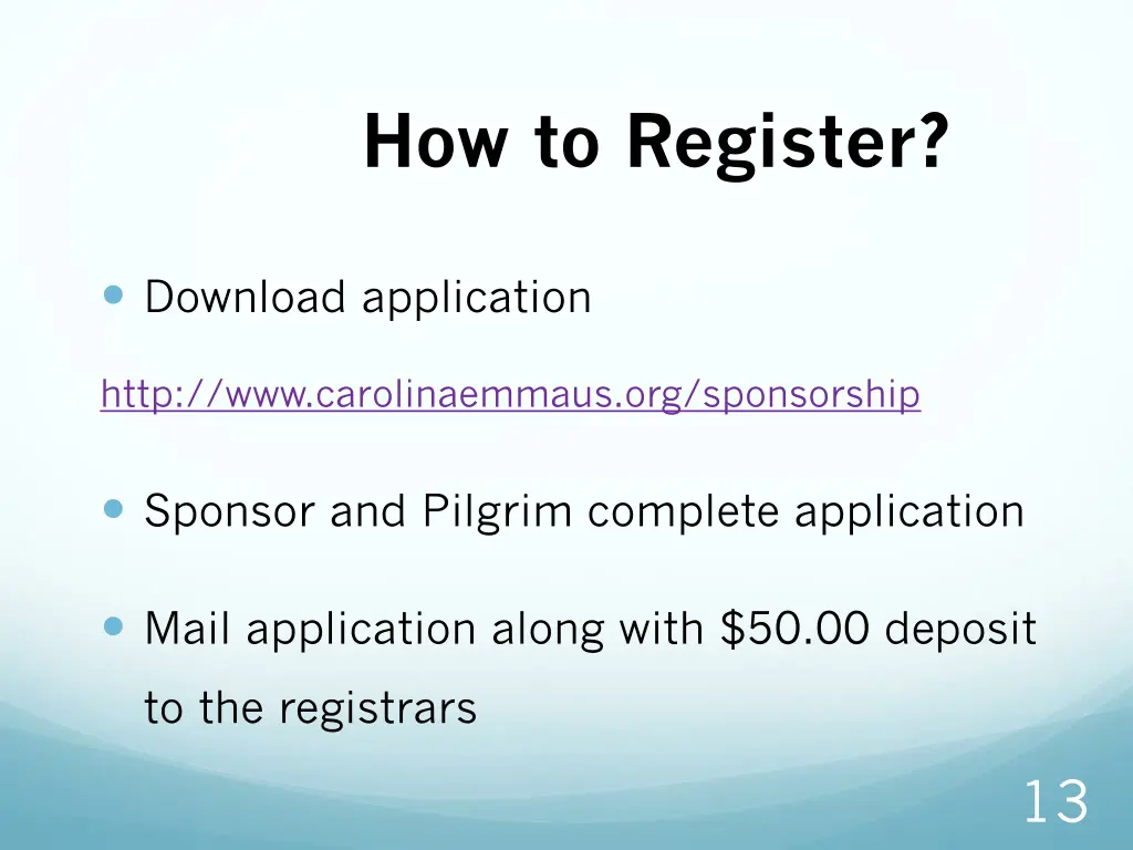 how to register
