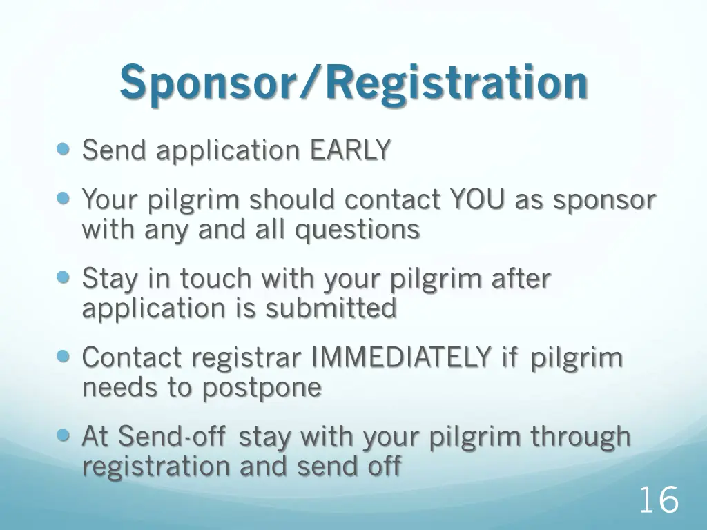sponsor registration