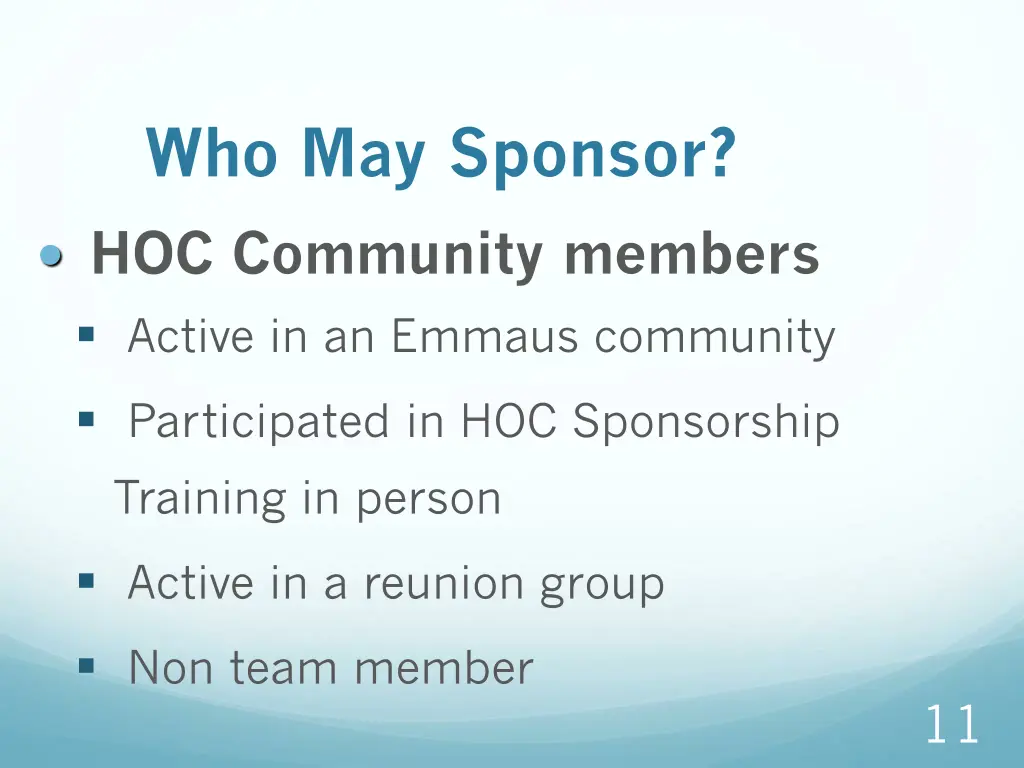 who may sponsor