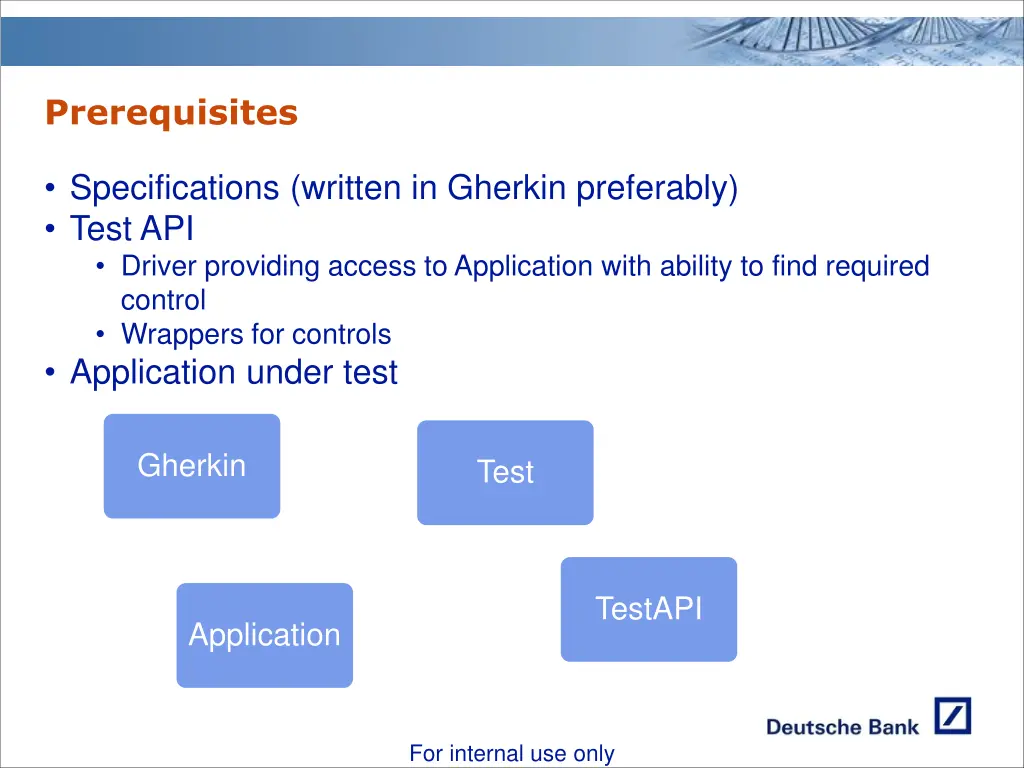 prerequisites