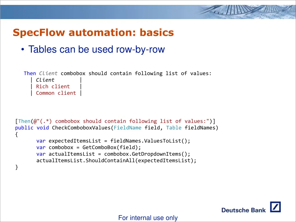 specflow automation basics