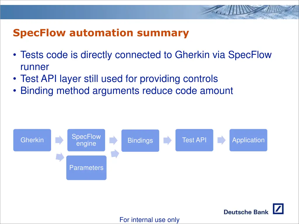 specflow automation summary