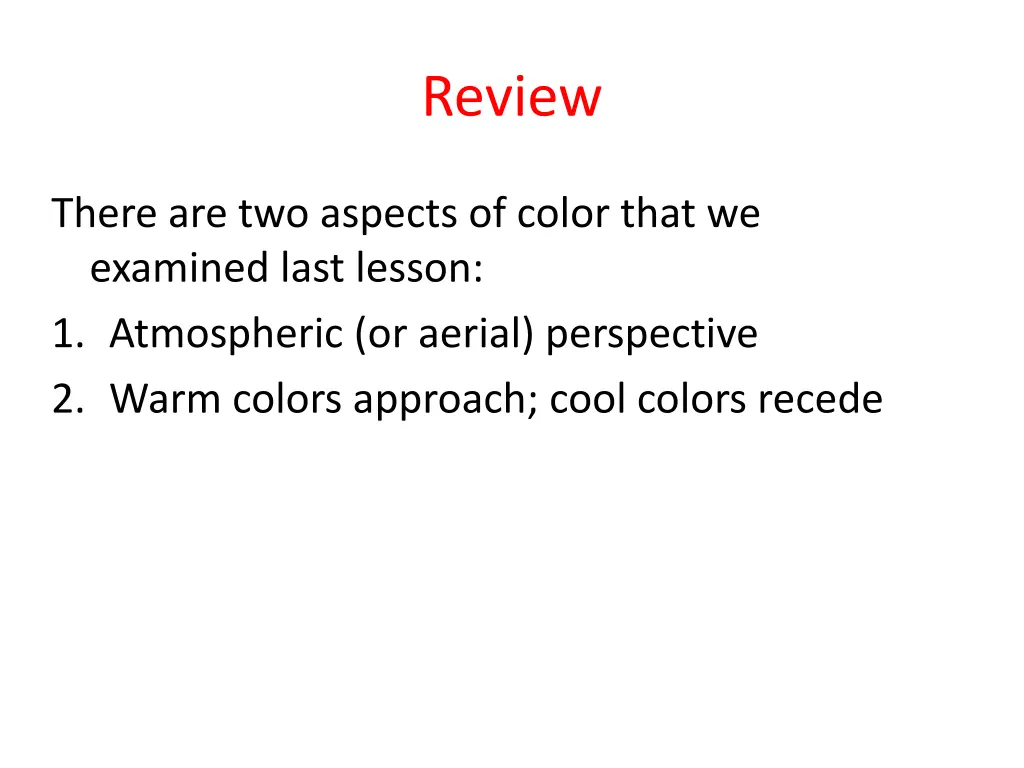 review