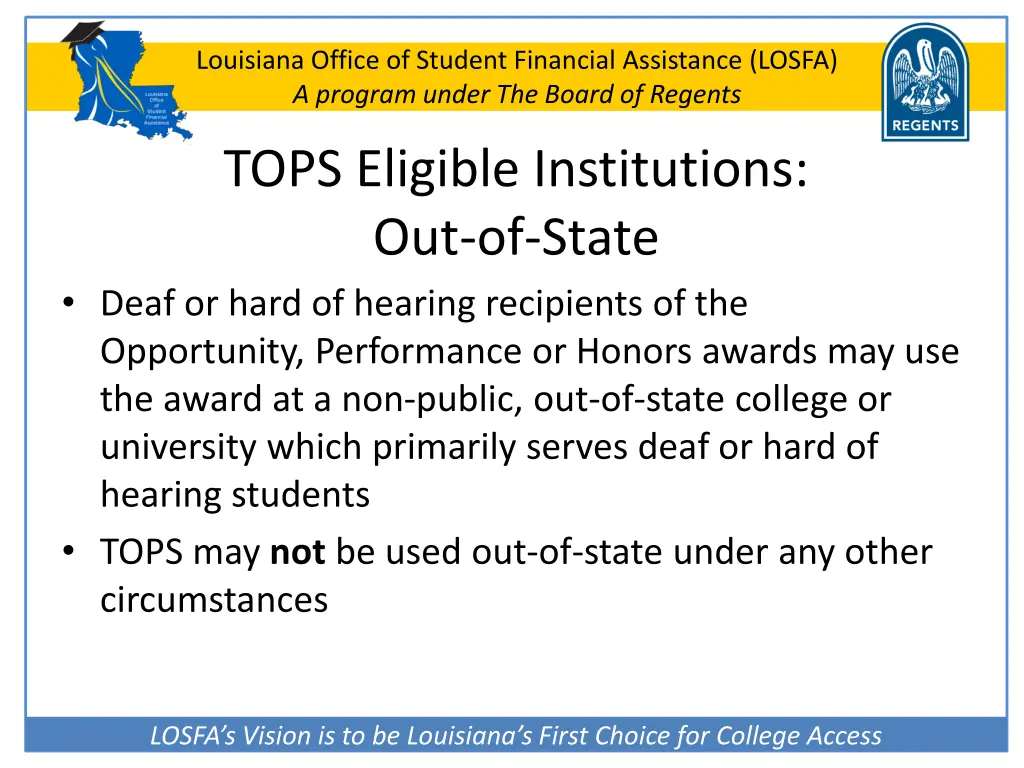 louisiana office of student financial assistance 10