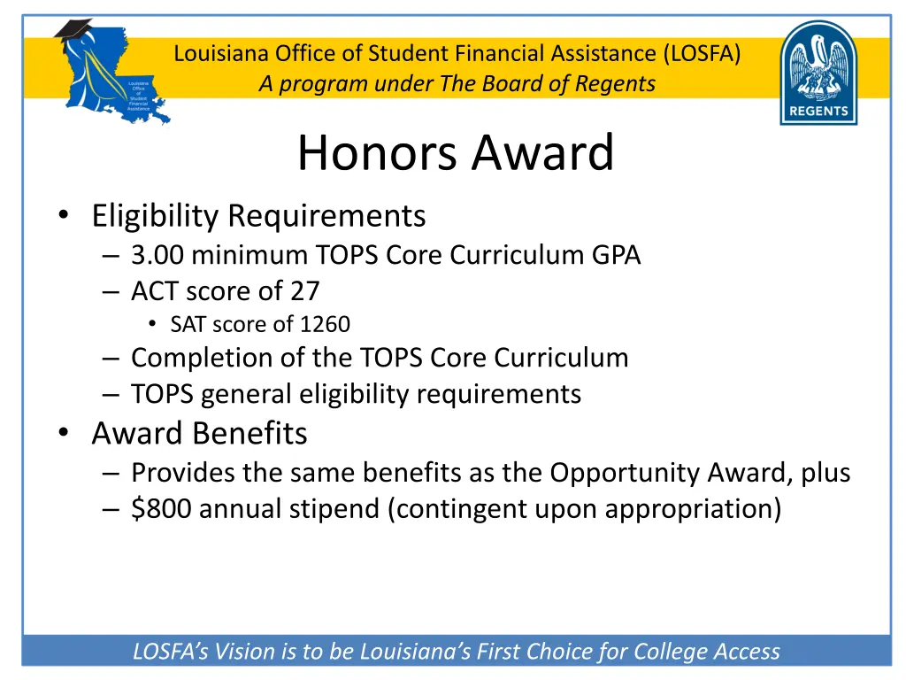 louisiana office of student financial assistance 15