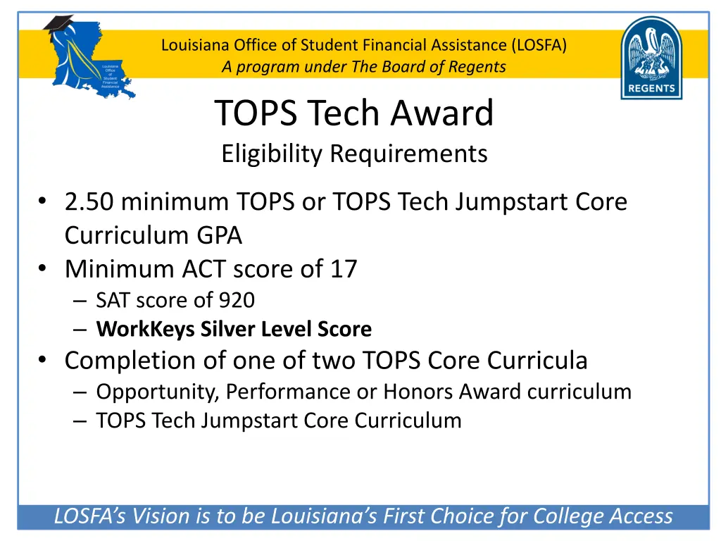 louisiana office of student financial assistance 16