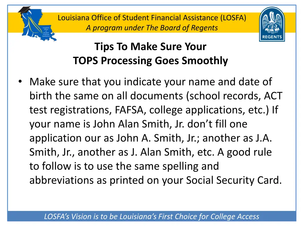 louisiana office of student financial assistance 24