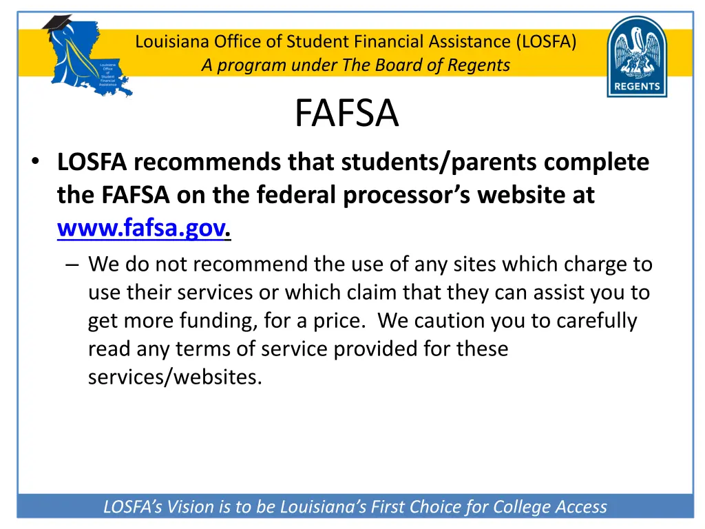 louisiana office of student financial assistance 37