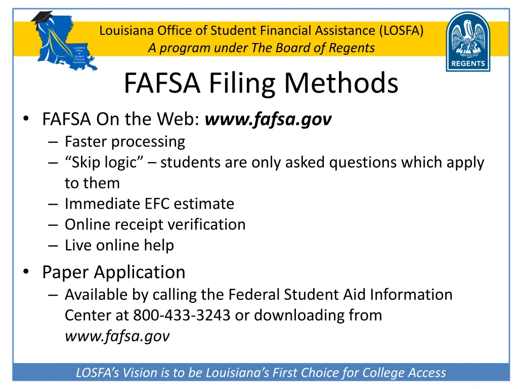 louisiana office of student financial assistance 39