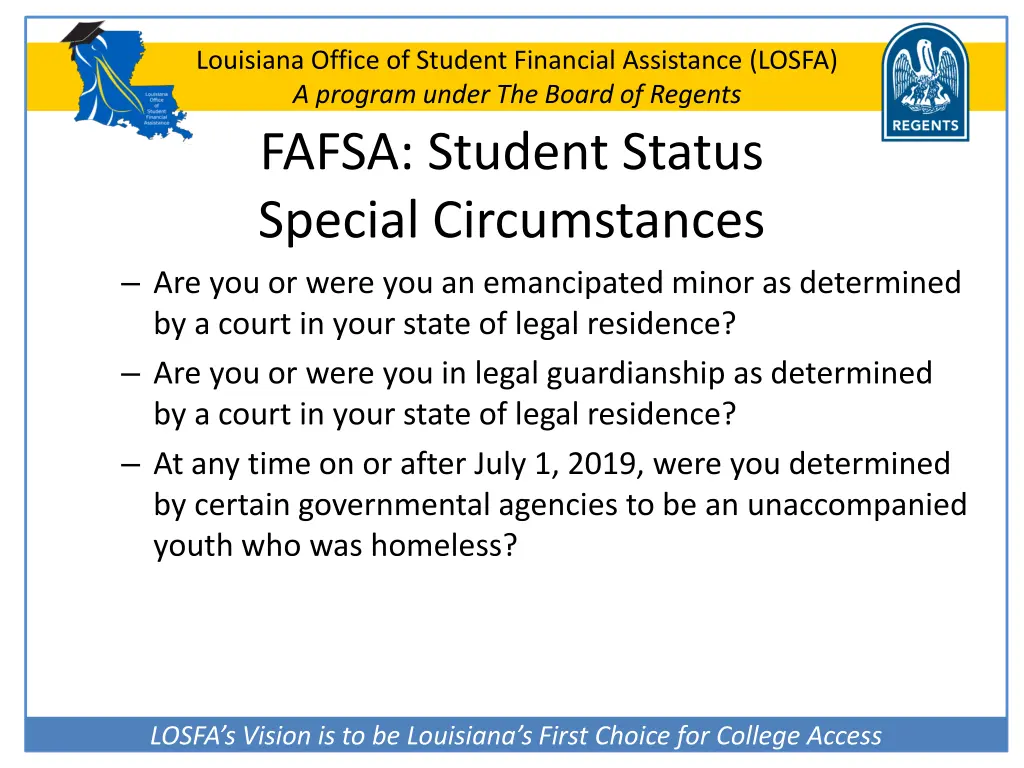 louisiana office of student financial assistance 47