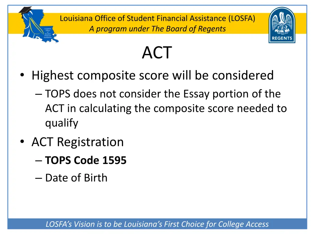 louisiana office of student financial assistance 6