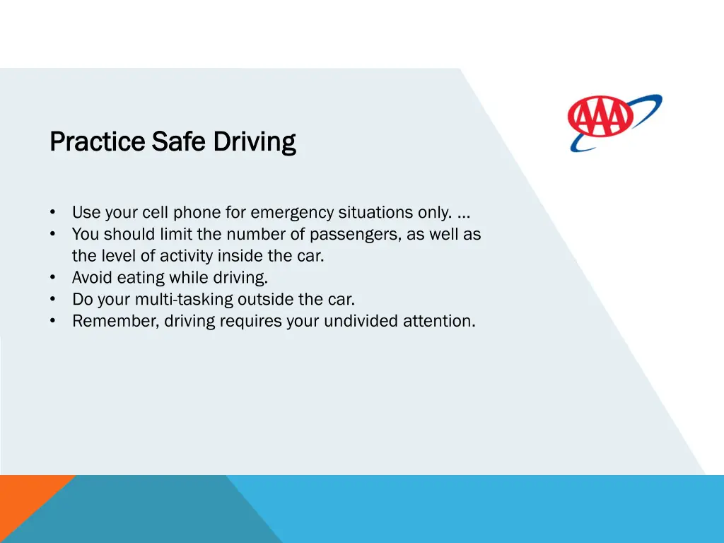 practice safe driving practice safe driving