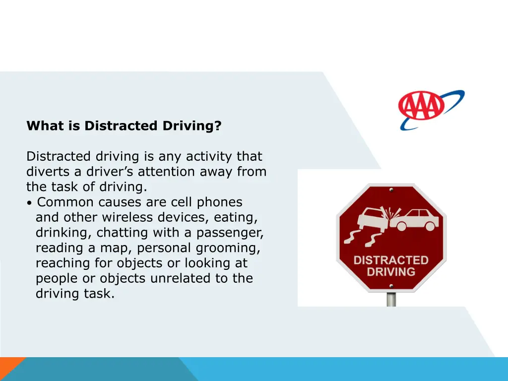 what is distracted driving
