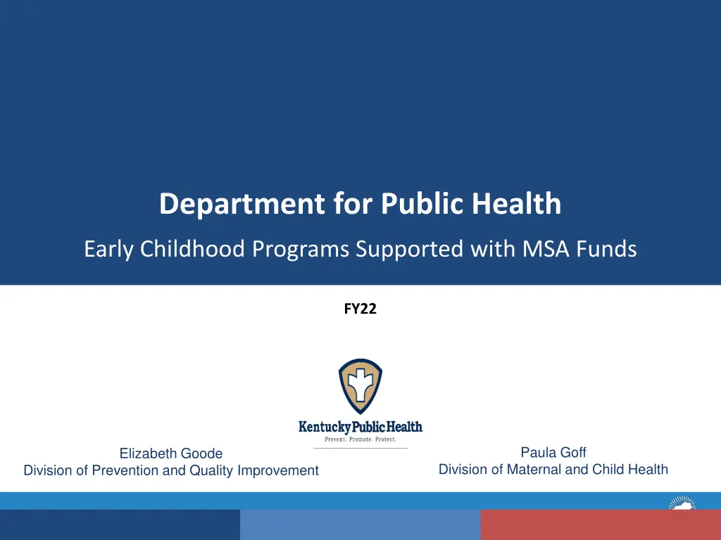 department for public health