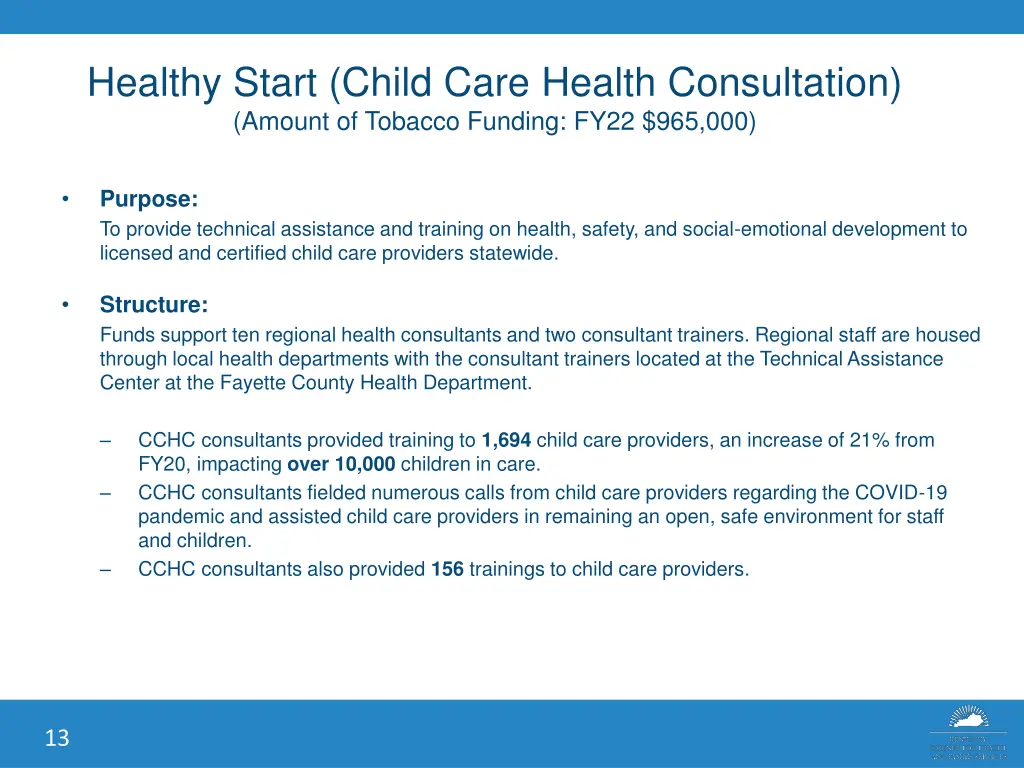 healthy start child care health consultation