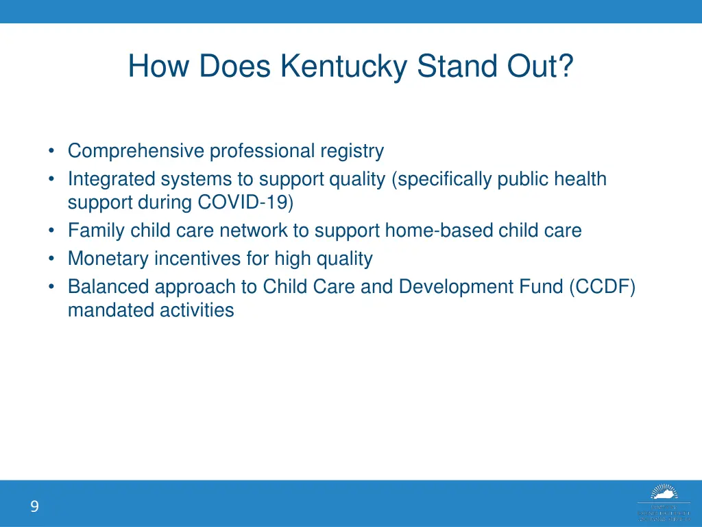 how does kentucky stand out