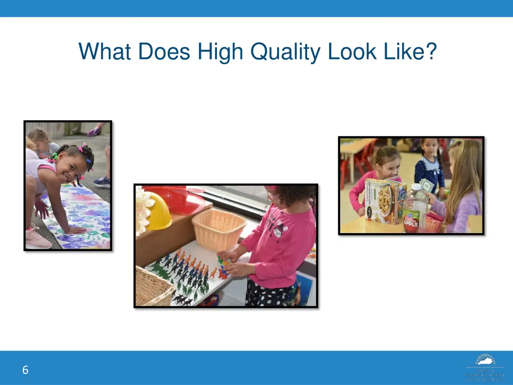 what does high quality look like