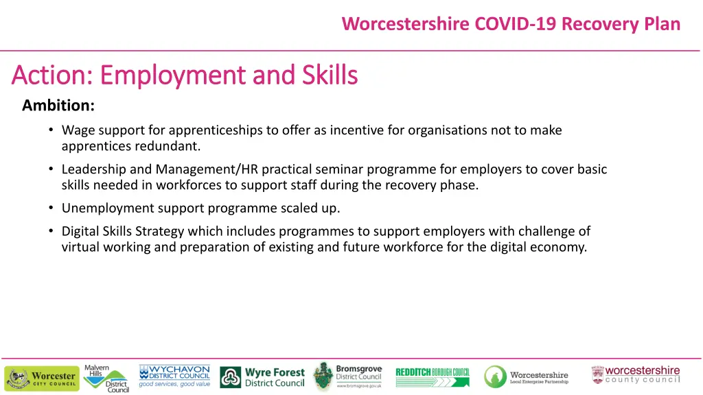 worcestershire covid 19 recovery plan 11