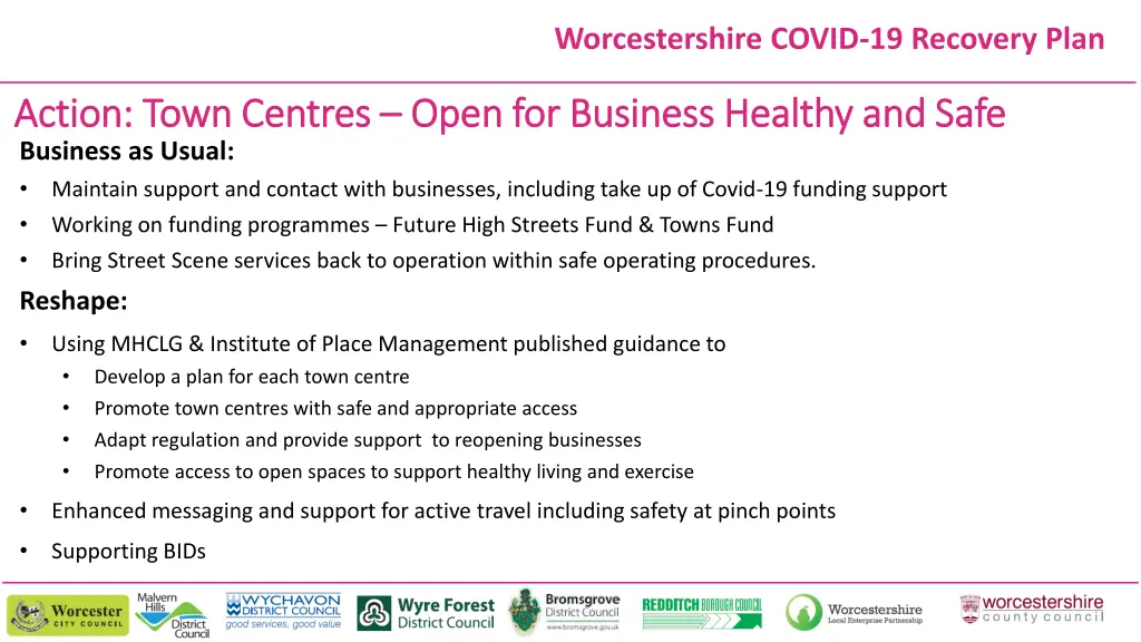 worcestershire covid 19 recovery plan 12
