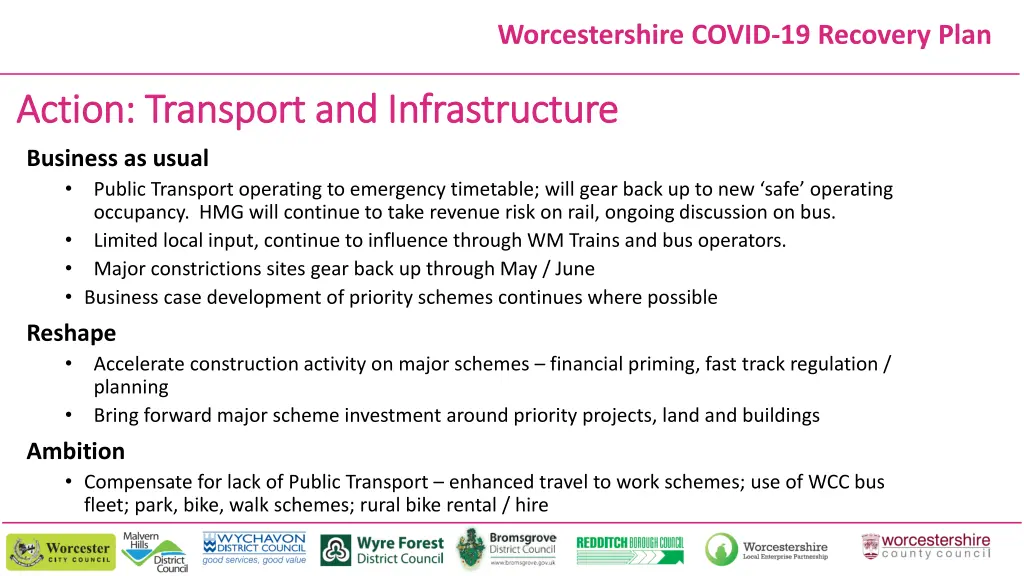 worcestershire covid 19 recovery plan 9
