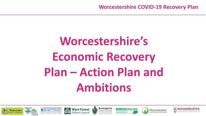 worcestershire covid 19 recovery plan