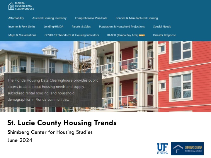 st lucie county housing trends shimberg center