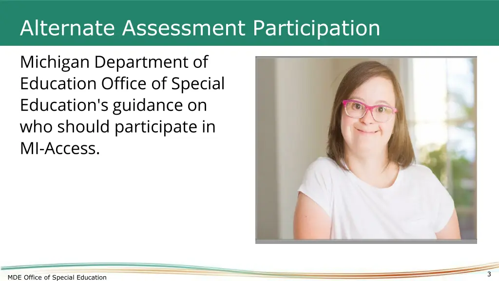 alternate assessment participation