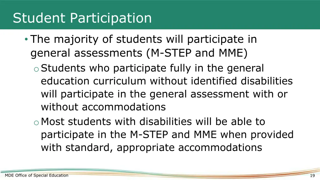 student participation