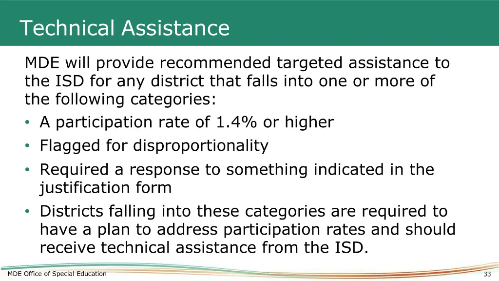 technical assistance