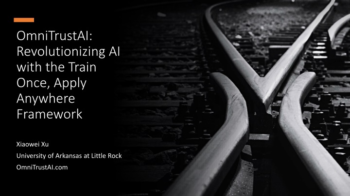 omnitrustai revolutionizing ai with the train