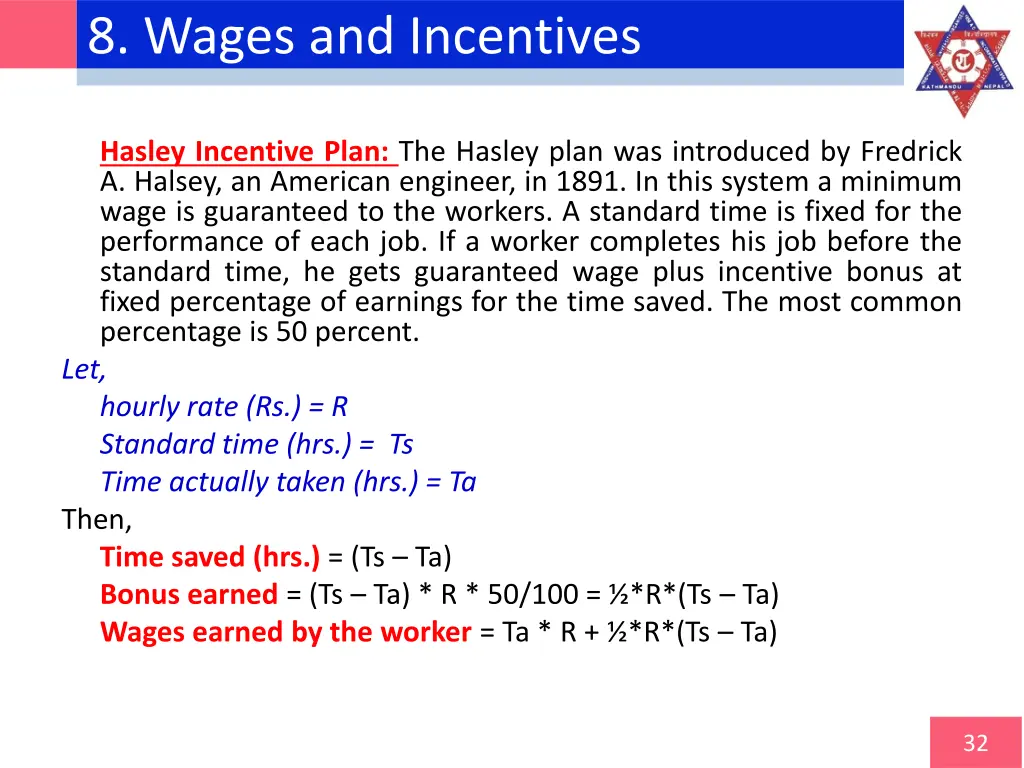 8 wages and incentives 6